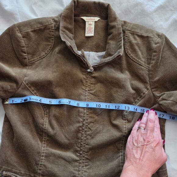 Sundance Verve Green Corduroy Blazer - Size 4 - Picture 8 of 10